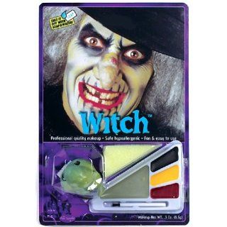 Witch Makeup Kit Halloween Costume Accessory: Toys & Games