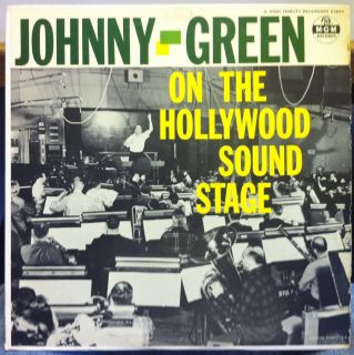 Johnny Green on The Hollywood Sound Stage LP VG E3694 MGM Mono DG