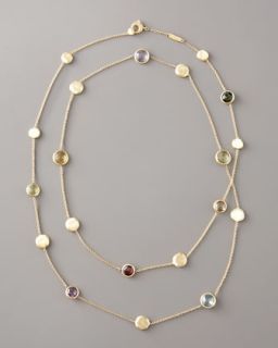 Marco Bicego Jaipur Multi Stone By the Yard Necklace   