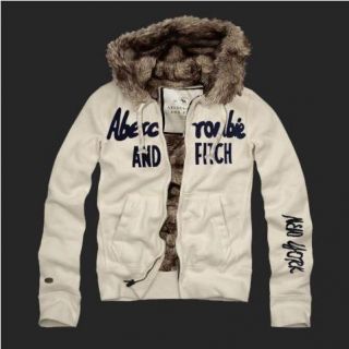 Abercrombie Fitch Jacket Fur Hoodie Hooded s M L XL 6 Colors sweat Men