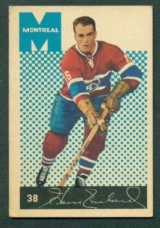 1962 63 Parkhurst Hockey 38 Henri Richard Canadiens ENM
