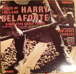 Harry Belafonte Songs of The Land Folk LP