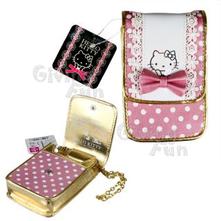 Genuine Hello Kitty Cell Phone Cigarette Credit Card Case Box Pouch