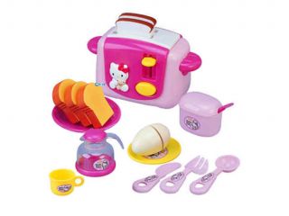 New Hello Kitty Kitchen Play Set Toaster Toy Christmas Gift
