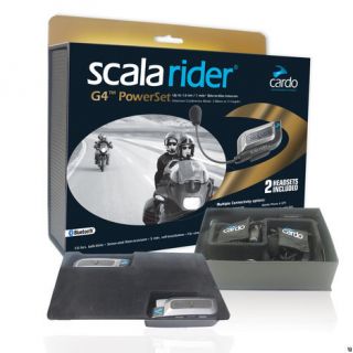 Scala Rider G4 Bluetooth Helmet Headsets New (2 Units)