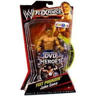 Mattel WWE Wrestling FlexForce Exclusive DVD Heroes Series