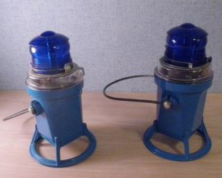 ea Blue Lights Starlite Model 215 TL Railroad Signalling Lanterns