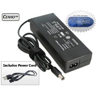 Ceivio(TM) 120W Laptop AC Adapter Battery Charger with
