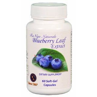 Ranisa Naturals Blueberry Leaf Extract, 60 Count (Pack of