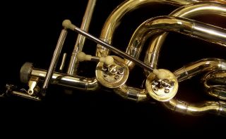 1978 Holton TR181 Dual Rotor Bass Trombone Excellent Condition