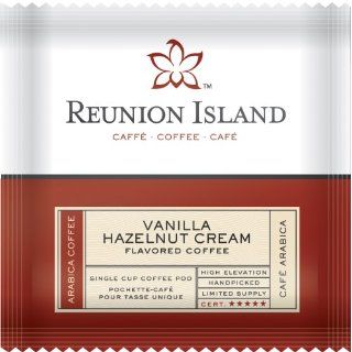 Reunion Island Vanilla Hazelnut Cream, 18 Count Flavored Coffee Pods