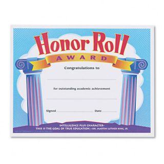 Trend T2959 Honor Roll Certificate Award Student Kids