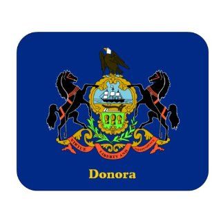 US State Flag   Donora, Pennsylvania (PA) Mouse Pad