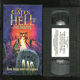 Gates of Hell 2 Dead Awakening VHS Tamara Hext Tom Campitelli