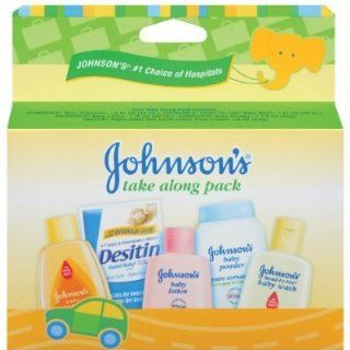 Johnsons Take Along Pack 5 Piece Travel Size Products
