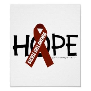 Sickle Cell Anemia Hope Posters 
