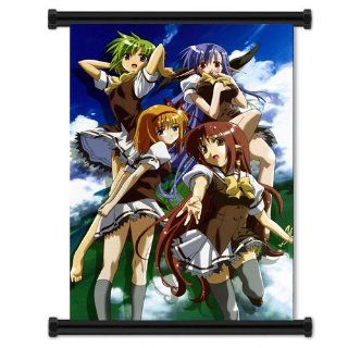 Shuffle Anime Fabric Wall Scroll Poster (31x42) Inches