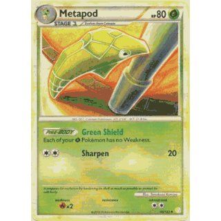 Pokemon Legend Heartgold & Soulsilver Single Card Metapod