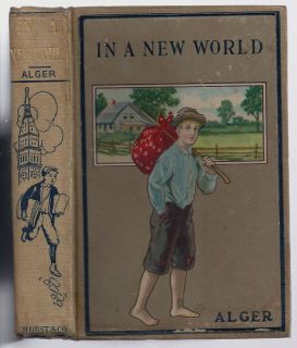 In A New World 1900 Horatio Alger Jr Gold Fields of Australia