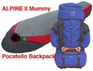 High Peak Pocatello Backpack Alpine 11 20 Mummy
