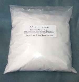 Potassium Nitrate Powder Free Legal Shipping 5 lb Bag