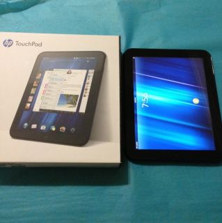 HP TouchPad 32GB Wi Fi 9 7in Glossy Black Excellent Condition