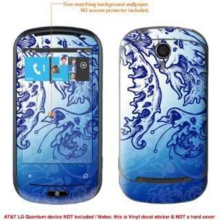 Protective Decal Skin STICKER for AT&T LG Quantum case