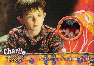 Charlie Chocolate Factory Highmore Sweater Costume Card