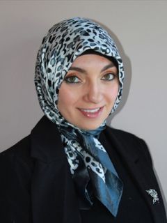 Turkish Hijab Ink Blots Islamic Clothing