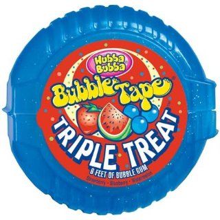 Hubba Bubba Bubble Gum Tape Triple Treat (Pack of 12) 
