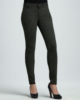 leopard print leggings available in dark loden $ 154 00 cj by cookie