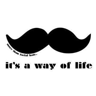 Mustache, Its A Way Of Life ~ Edible Image Cake Topper