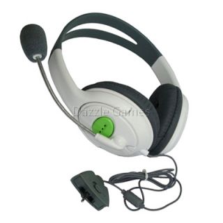 Headset w Mic Microphone for Game Xbox360 Xbox 360 Live
