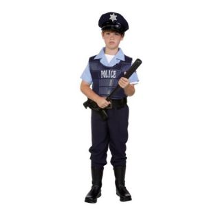 Law Enforcer Police Kids Costume: Clothing