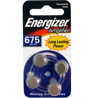 4pk Energizer Size 675 Hearing Aid Batteries Fit 7003ZD