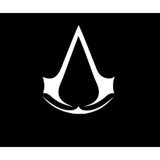 Assassins Creed logo Sticker Decal Peel and Stick White