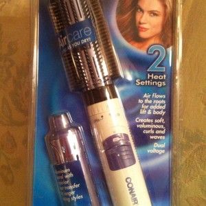 Conair 1 1 2 Hot Air Curling Iron Brush Combo New in Package