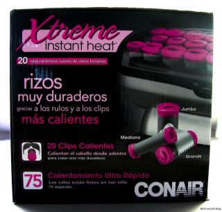  Xtreme Instant Multisized Hot Rollers Heated Instant Hairsetter