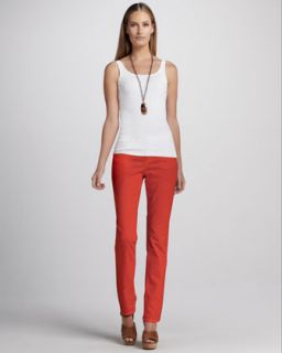  women s available in coral peach $ 198 00 eileen fisher straight leg
