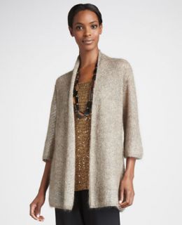  in burnished gold $ 238 00 eileen fisher mohair sparkle cardigan