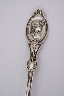 Hotchkiss Schreuder Medallion Sterling Silver Spoon
