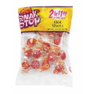 Warner Candy Co Inc 20774 Hot Shot Candy Balls 2 Oz Bag (Pack of 12
