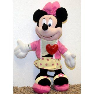 Rare Disney Lots of Love Heart Popping Talking 14 Minnie