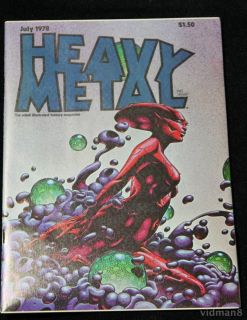heavy metal magazine july 1978