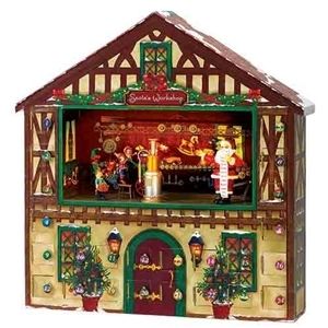 Mr Christmas Animated Advent House Music Box New 2011