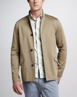 cotton jacket dot print sport shirt $ 225 395