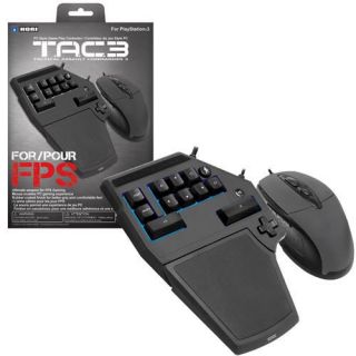 HORI TAC 3 Mouse & Keyboard Playstation 3 PS3 Great for Call of Duty
