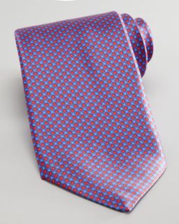 Stefano Ricci Mini Flower Silk Tie, Red   Neiman Marcus