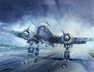 Heinkel He 219 A 7 3 NJG 3 Denmark Luftwaffe WW2 He 219 Uhu Night