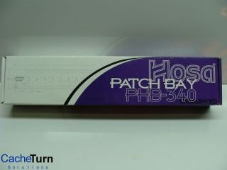 Hosa Technology PHB 340 48 Port 1 4 Patchbay